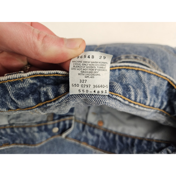 Vintage Levi's 550 Relaxed Fit Jeans Men's Size 36x34 Sept 1997 90s y2k - Picture 11 of 14